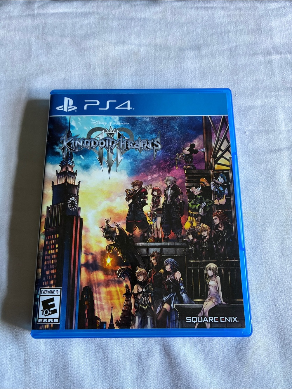 Kingdom Hearts III for PS4 - PlayStation Blue Case
